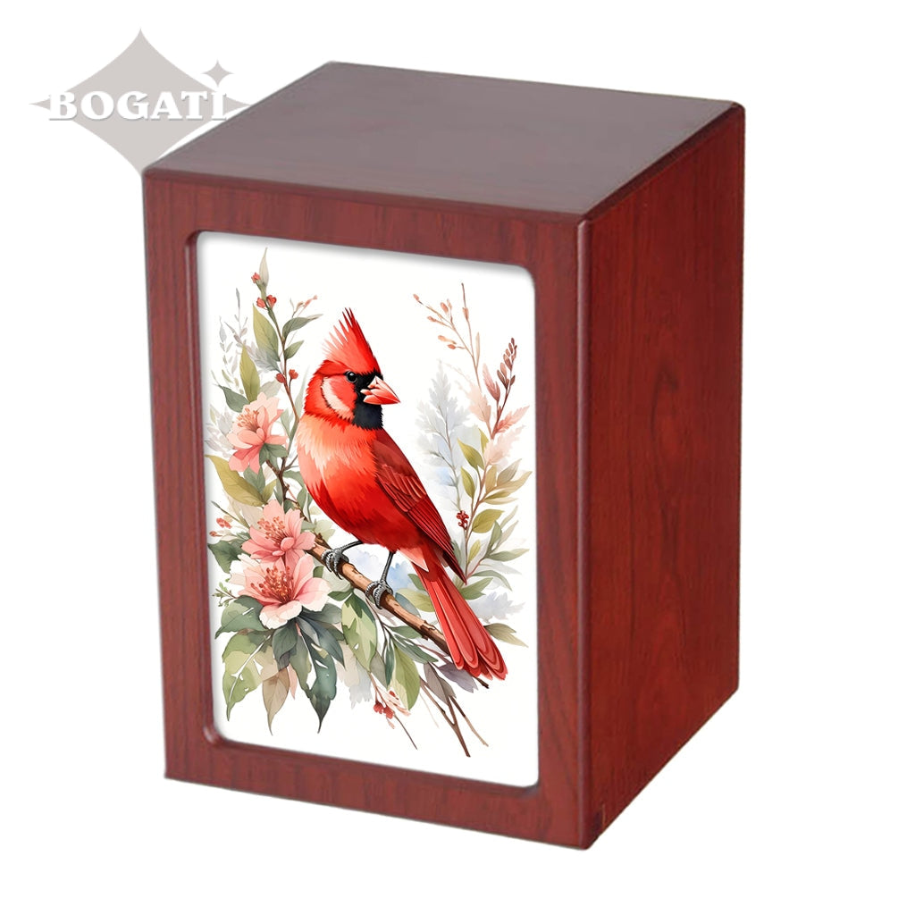 EXTRA LARGE Photo Frame Urn -PY06 - Cardinal