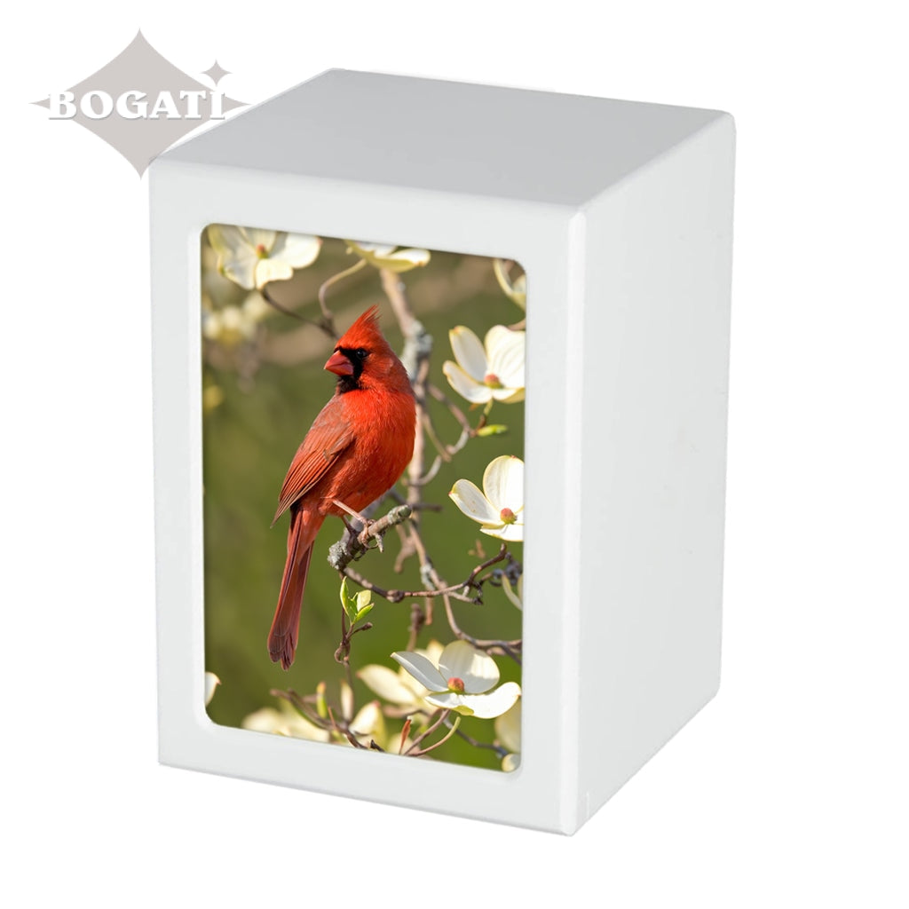 EXTRA LARGE Photo Frame Urn -PY06 - Cardinal