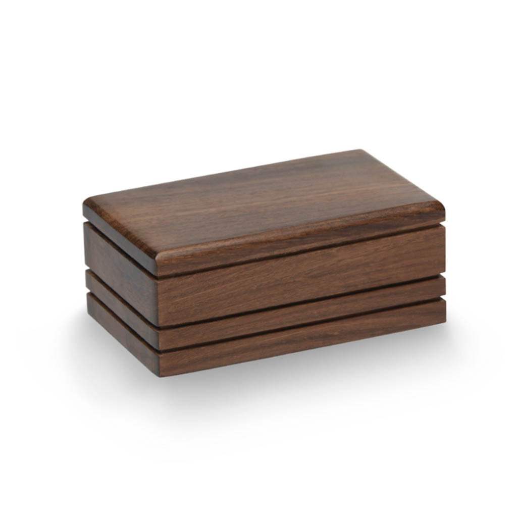 EXTRA SMALL Rosewood Urn -2791- Modern Design - Case of 48