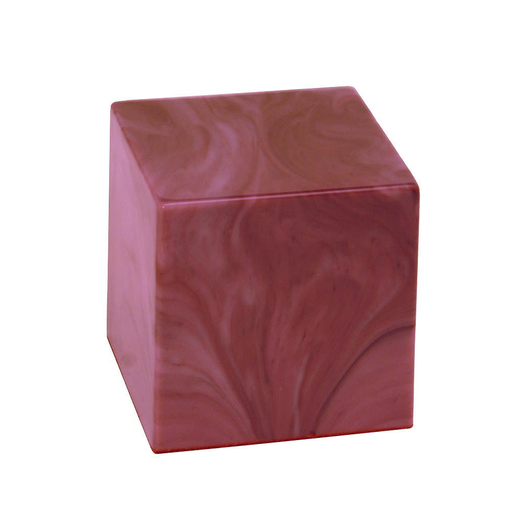 SMALL Cultured Onyx Urn - TAHOMA - Burgundy