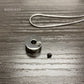 J-051- Paw Print Charm Bead - Pendant with Chain