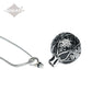 J-1918 - Antique Sphere-Pendant with Chain