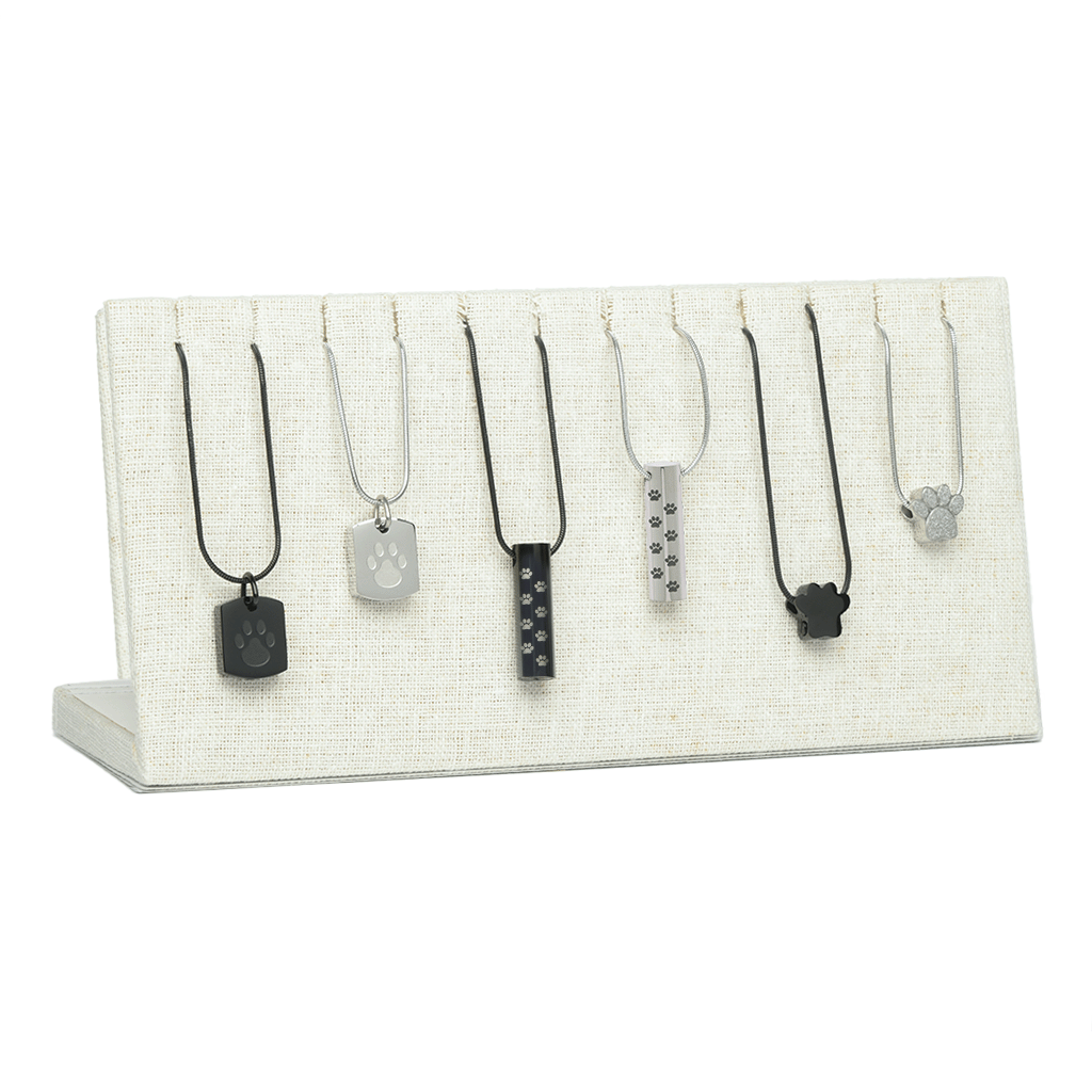 Jewelry Package: Black and Silver Paws