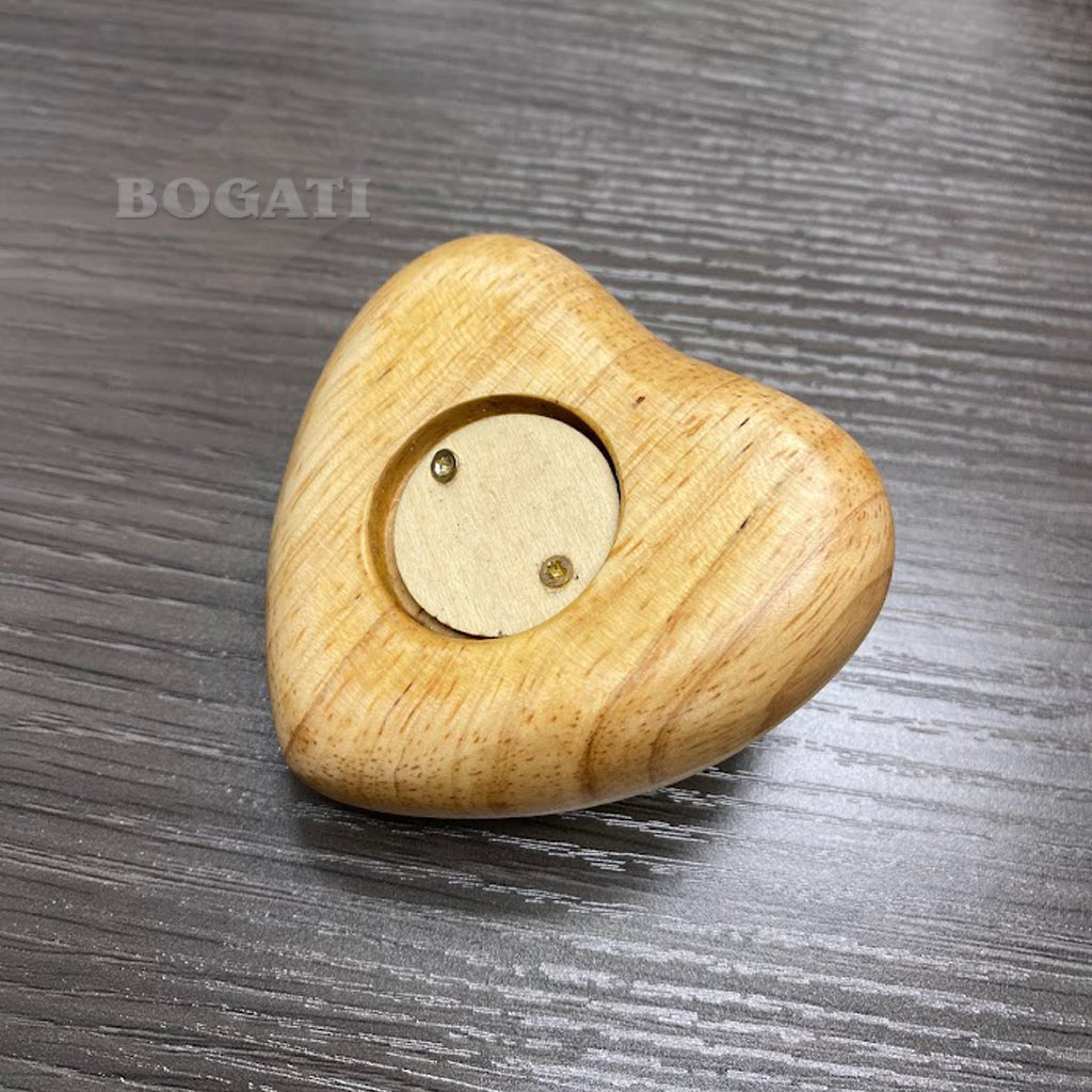 KEEPSAKE - Rubberwood Heart Urn -1023-