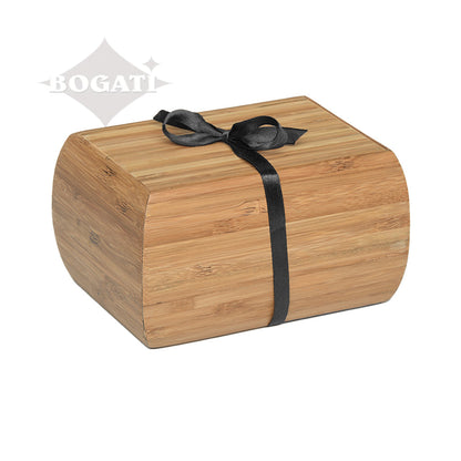 IMPERFECT SELECTION - MEDIUM - Eco-friendly Bamboo Urn - 1024 - Curved edges