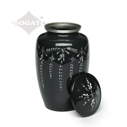 ADULT -1100- Diamond Cut Alloy Urn