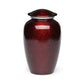 ADULT - Classic Alloy Urn -1310- High Gloss finish Burgundy Red