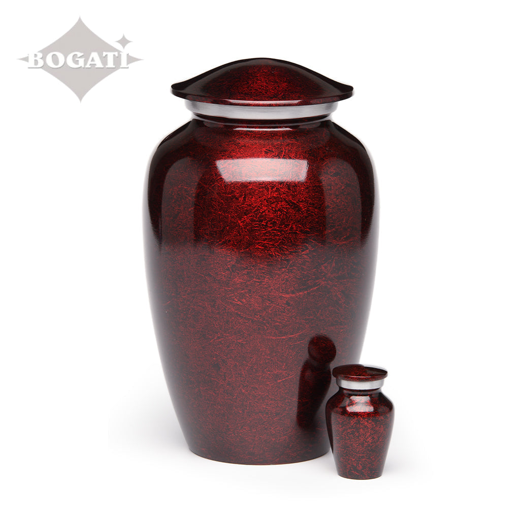 ADULT - Classic Alloy Urn -1310- High Gloss finish