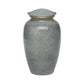 ADULT Classic Brass urn -1541- Speckled finish White&Black