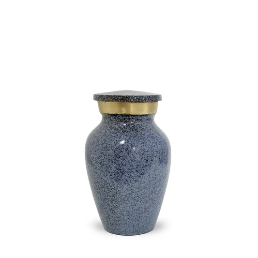 KEEPSAKE Brass urn -1541- Speckled Finish