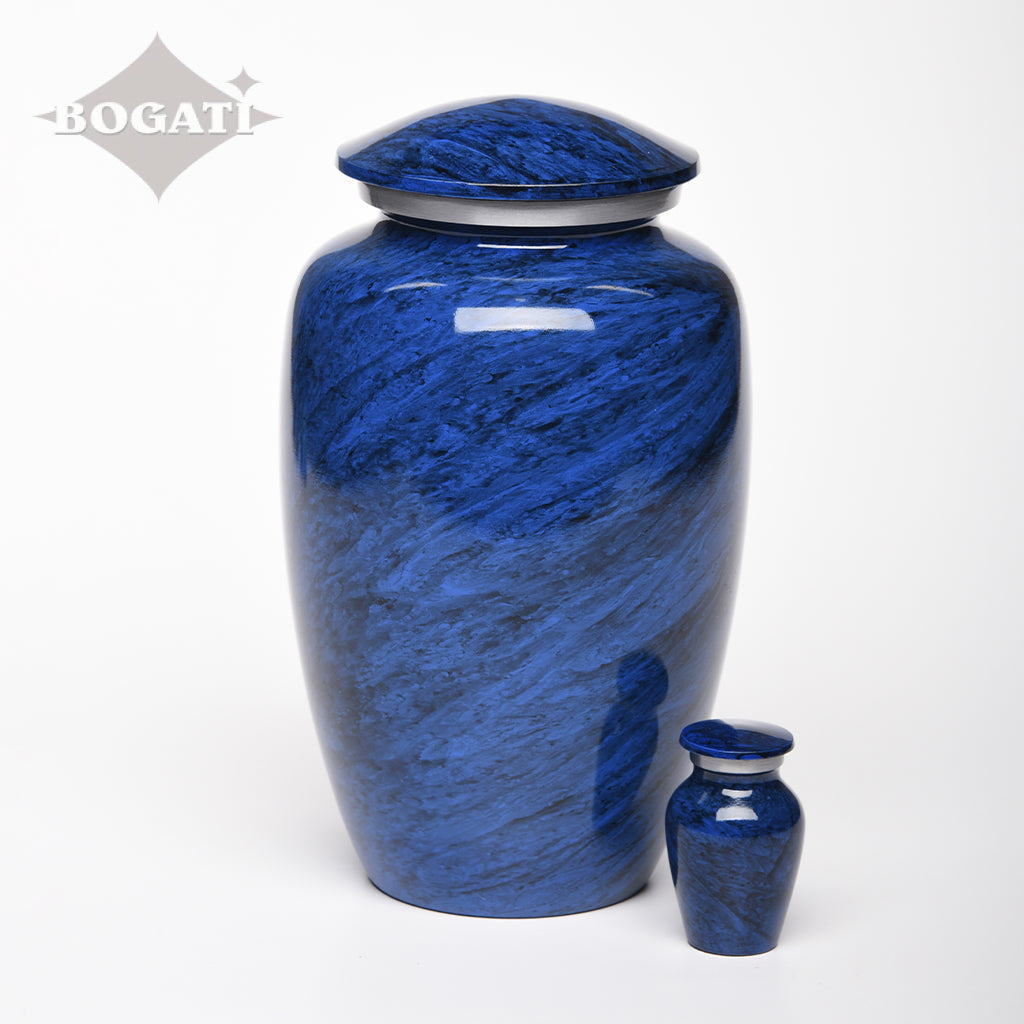 KEEPSAKE Classic Alloy urn -1600- Marbled Stone