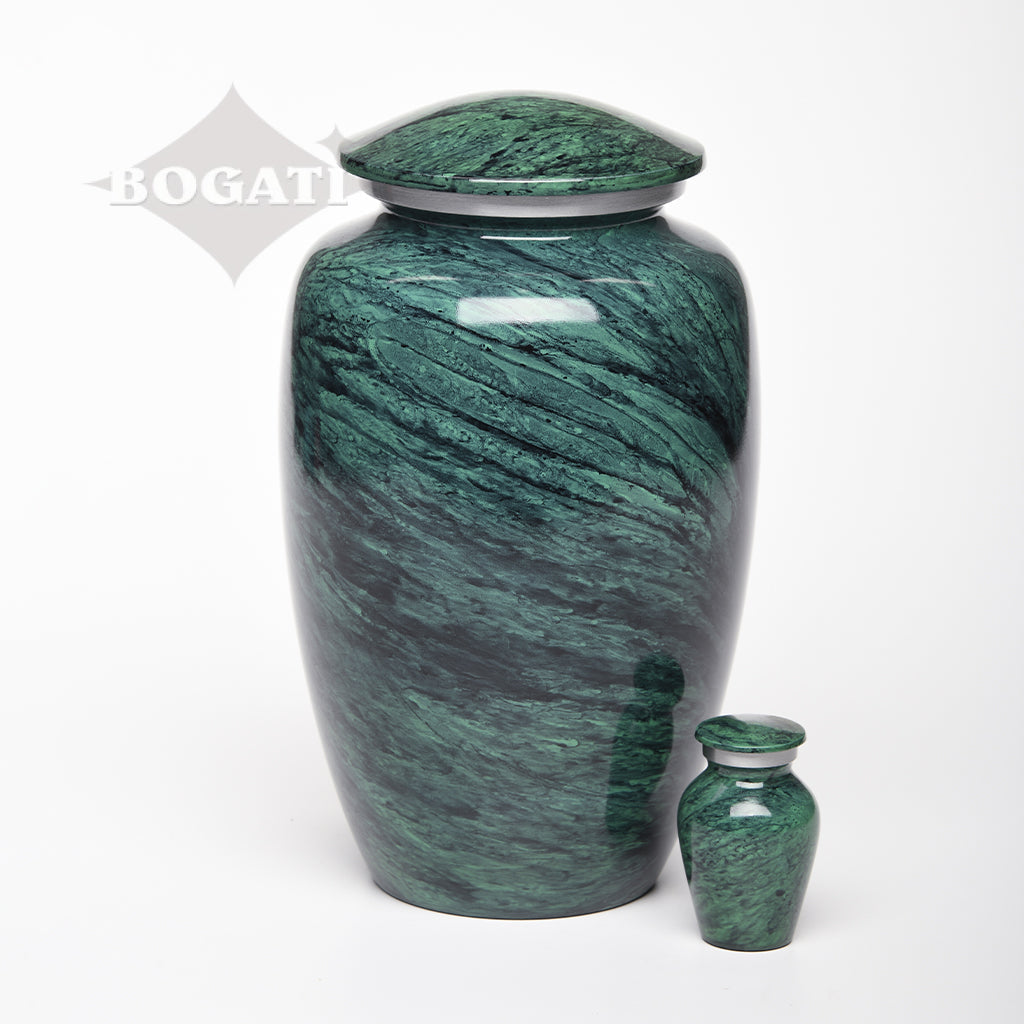 KEEPSAKE Classic Alloy urn -1600- Marbled Stone