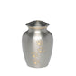 EXTRA SMALL Brass Pet Urn - "Paws to Heaven" Pewter