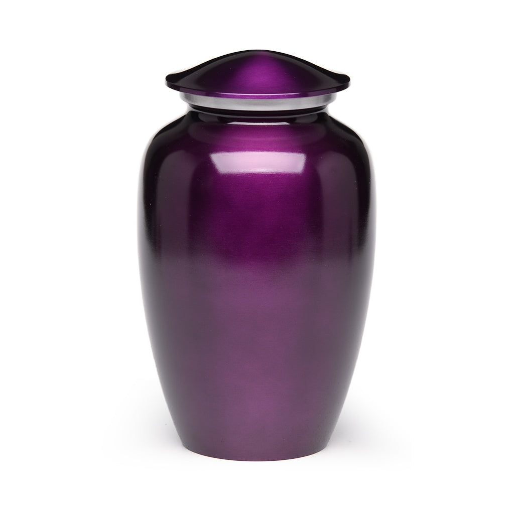 ADULT Classic Alloy urn - Color Perfection - High-gloss Purple