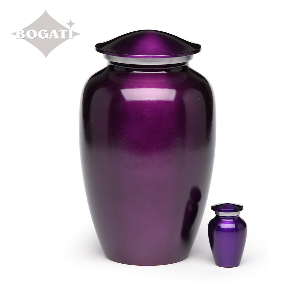 KEEPSAKE Classic Alloy urn -Color Perfection - High-Gloss