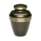 ADULT - Brass Urn -2000- Chestnut Brown with Brass Bands