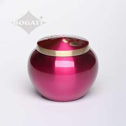 MEDIUM  Brass "Journey" Pet urn - 2011- ColorWay