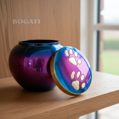 MEDIUM Brass "Journey" Pet urn - 2011- ColorWay