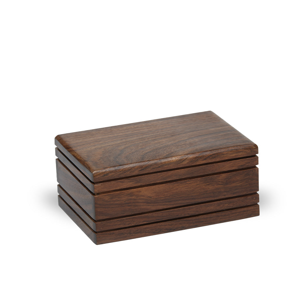 SMALL Rosewood Urn -2791- Modern Design