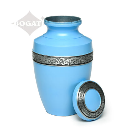 ADULT - Alloy Urn -3076- Grecian with Flowing Vine