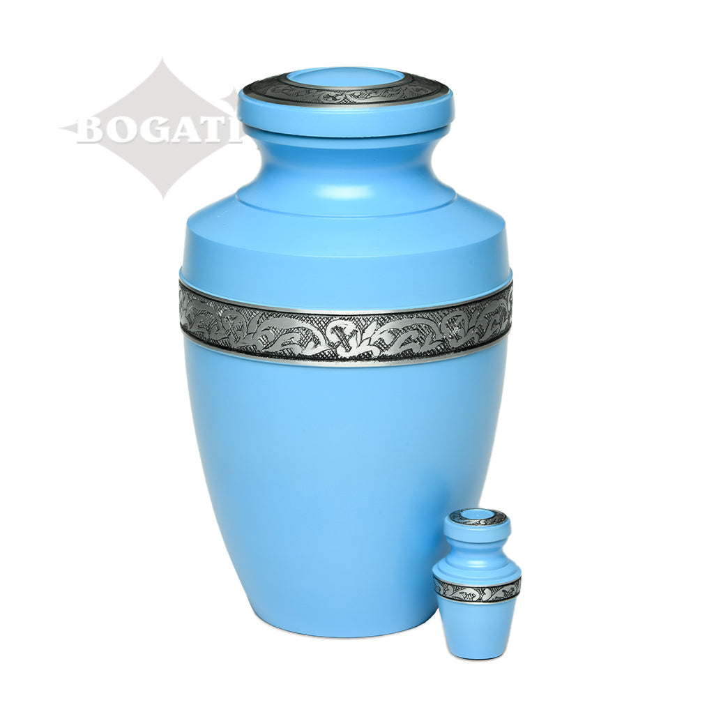 KEEPSAKE - Alloy Urn -3076- Grecian with Flowing Vine