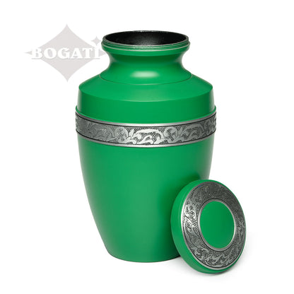 ADULT - Alloy Urn -3076- Grecian with Flowing Vine