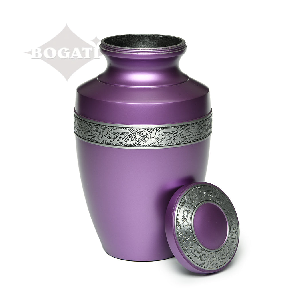 ADULT - Alloy Urn -3076- Grecian with Flowing Vine