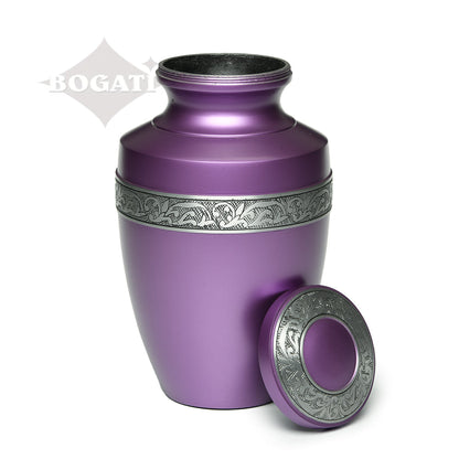 ADULT - Alloy Urn -3076- Grecian with Flowing Vine