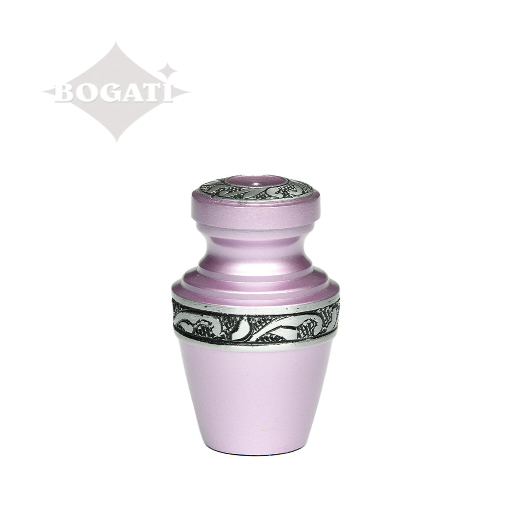 KEEPSAKE - Alloy Urn -3076- Grecian with Flowing Vine Lilac