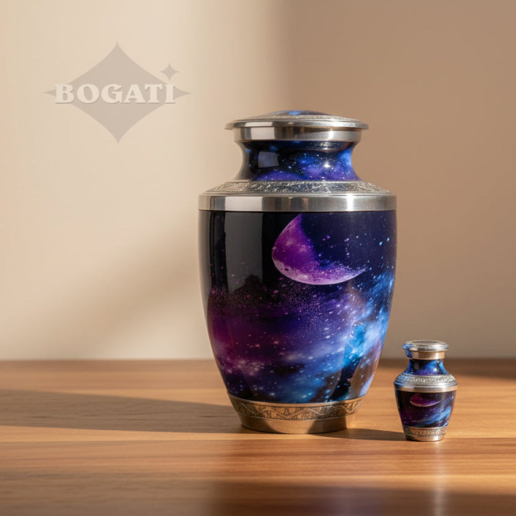 ADULT - Alloy Urn -3340 - Galaxy Collection: Stellar ~Bogati Exclusive