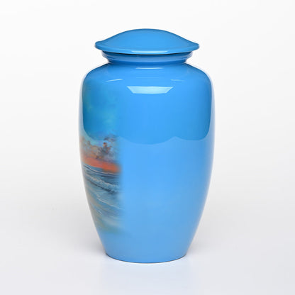 ADULT - Alloy Urn -3370-  Sunset Beach