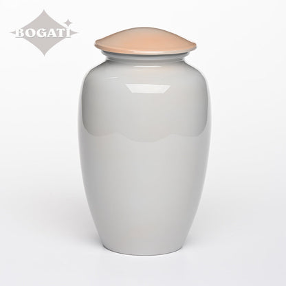 ADULT - Alloy Urn -3374- Palm Trees at Sunset