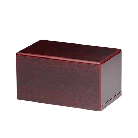 MEDIUM MDF Simplicity Urn -B038- Dark Cherry finish