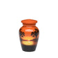 KEEPSAKE -Classic Alloy Urn -4010– ORANGE SUNSET