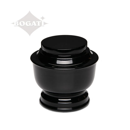 ADULT - Simple Round Alloy Urn -5-5050 Black