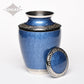 ADULT - Nickel plated Brass Urn Enamel 5-55 Silver-Bands