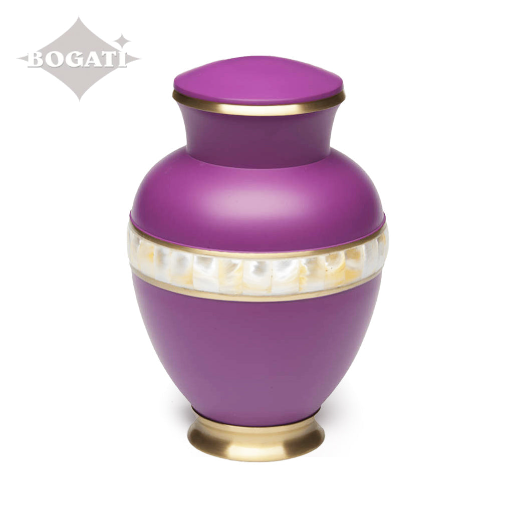 ADULT - Brass -5000-2 - Matte Mother of Pearl Purple
