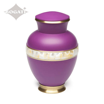 ADULT - Brass -5000-2 - Matte Mother of Pearl Purple
