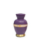 KEEPSAKE Brass urn -5000-2 - Matte Mother of Pearl Purple