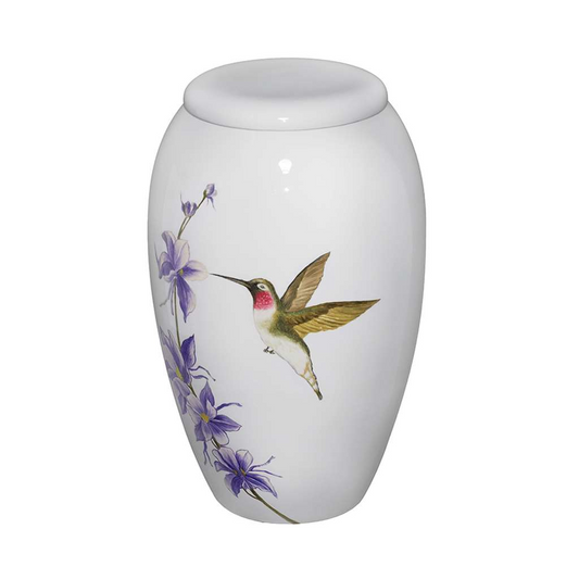 ADULT Alloy - 7739-Hand-painted Hummingbird