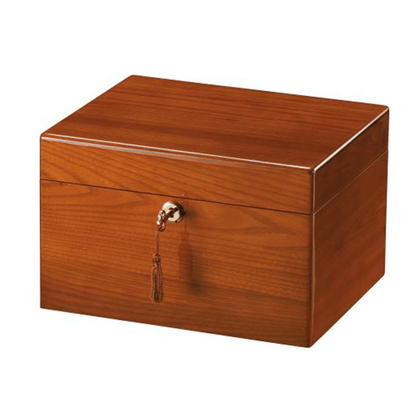 TC Howard Miller Chest Urn - Devotion Series Devotion II Oak