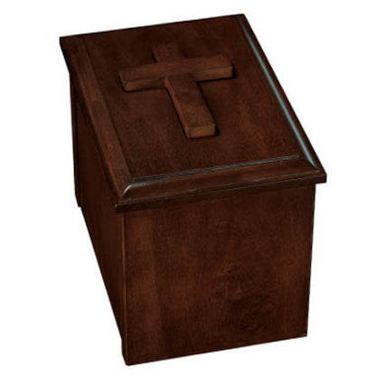 TC Howard Miller Wooden Urn - Faith Series