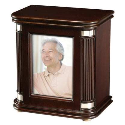 TC - Howard Miller Photo Frame Urn - Honor Series Honor II Cherry
