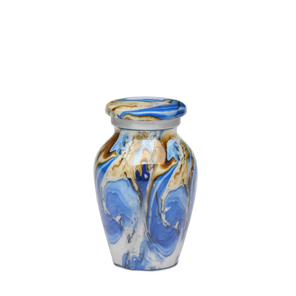 KEEPSAKE – Classic Alloy Urn -8806- SWIRL design