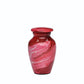 KEEPSAKE Classic Alloy Urn -9001- Red Swirl