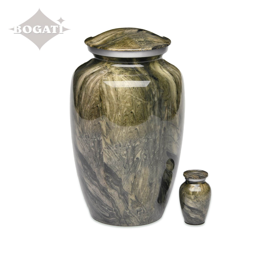 ADULT Classic Alloy Urn -8808- Camo Swirl