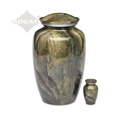 ADULT Classic Alloy Urn -8808- Camo Swirl