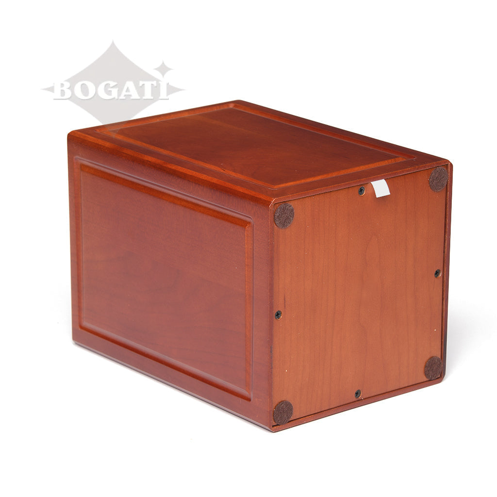 ADULT - Cherry Wood Vertical Urn  -AW04- Spiritual Accessories