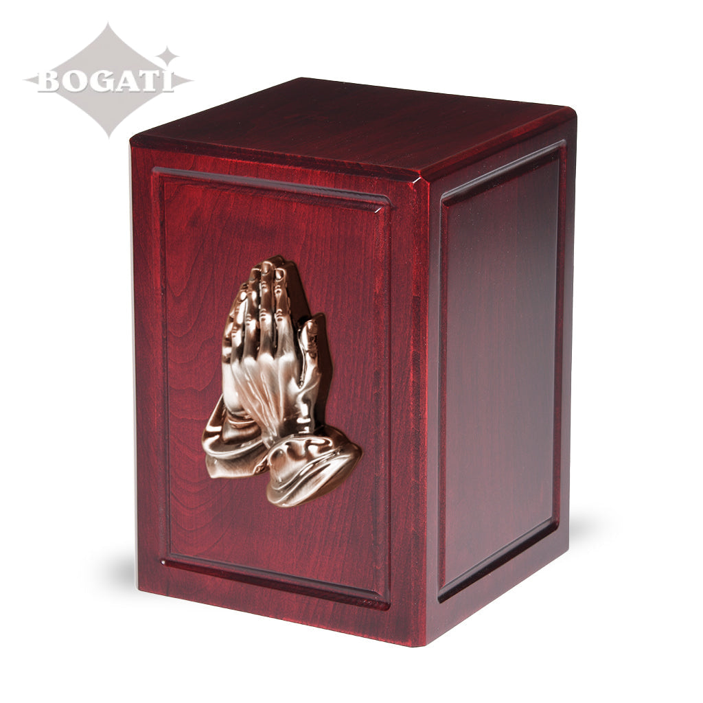 ADULT - Basswood Vertical Urn -AW04- Spiritual Accessories