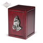 ADULT - Cherry Wood Vertical Urn  -AW04- Spiritual Accessories